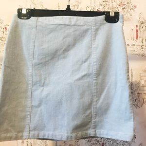 Forever 21 light blue skirt